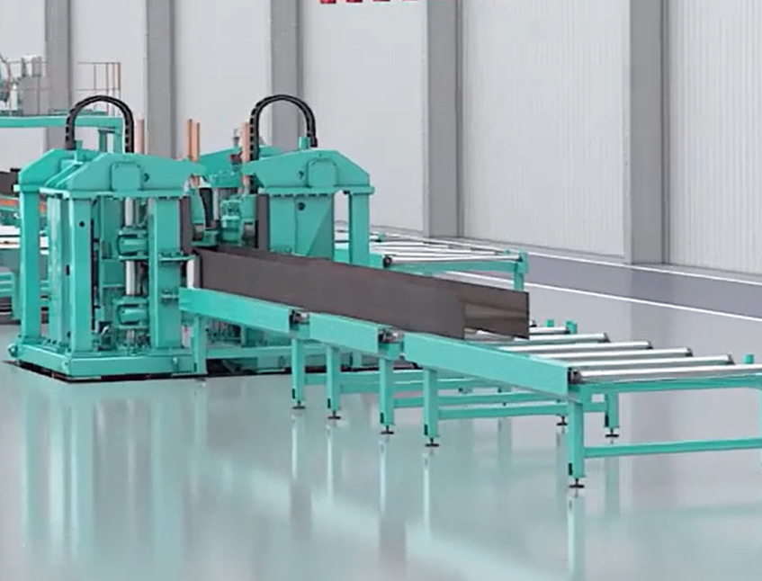 H-beam Flange Plate Straightening Machine